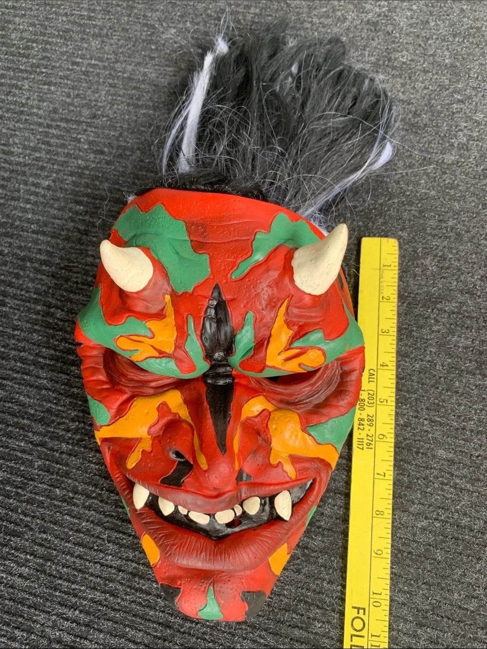Vintage Adult Demon Mask